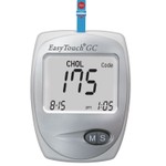 Анализатор портативный биохимический глюкозы и холестерина EasyTouch GC