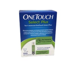 Тест-полоски One Touch Select Plus №100