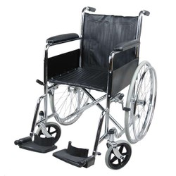 Кресло-коляска Barry B1 (арт.1618С0102S) механическая с принадлежностями 